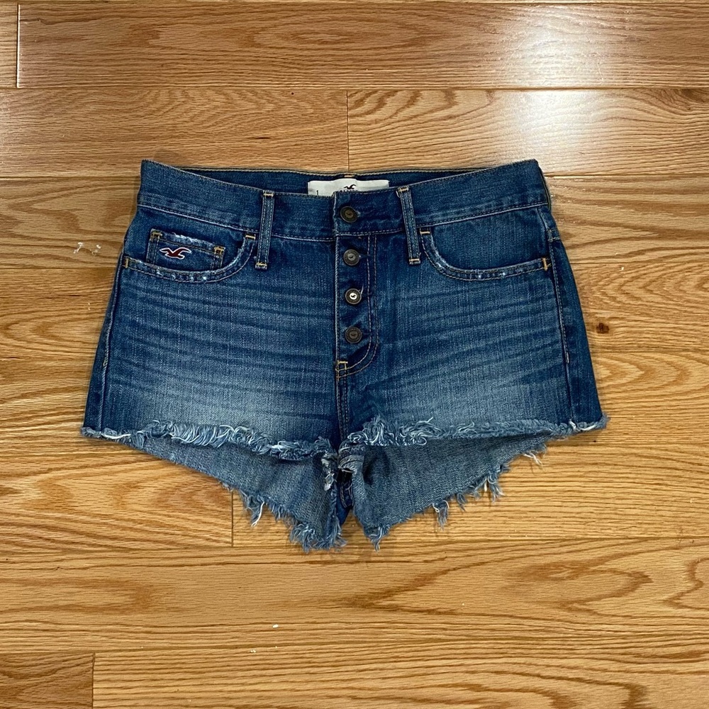 Hollister High Waisted Denim Shorts